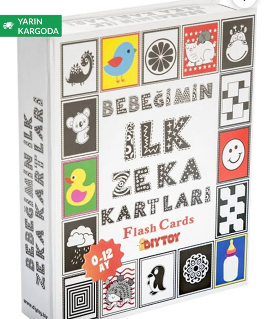 فلش کارت سیاه و سفید